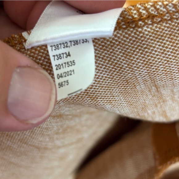 NWT Maurices Sz S Plaid Gold Duster Cardigan Collared Sweater— Long, Relaxed Fit - Picture 5 of 10